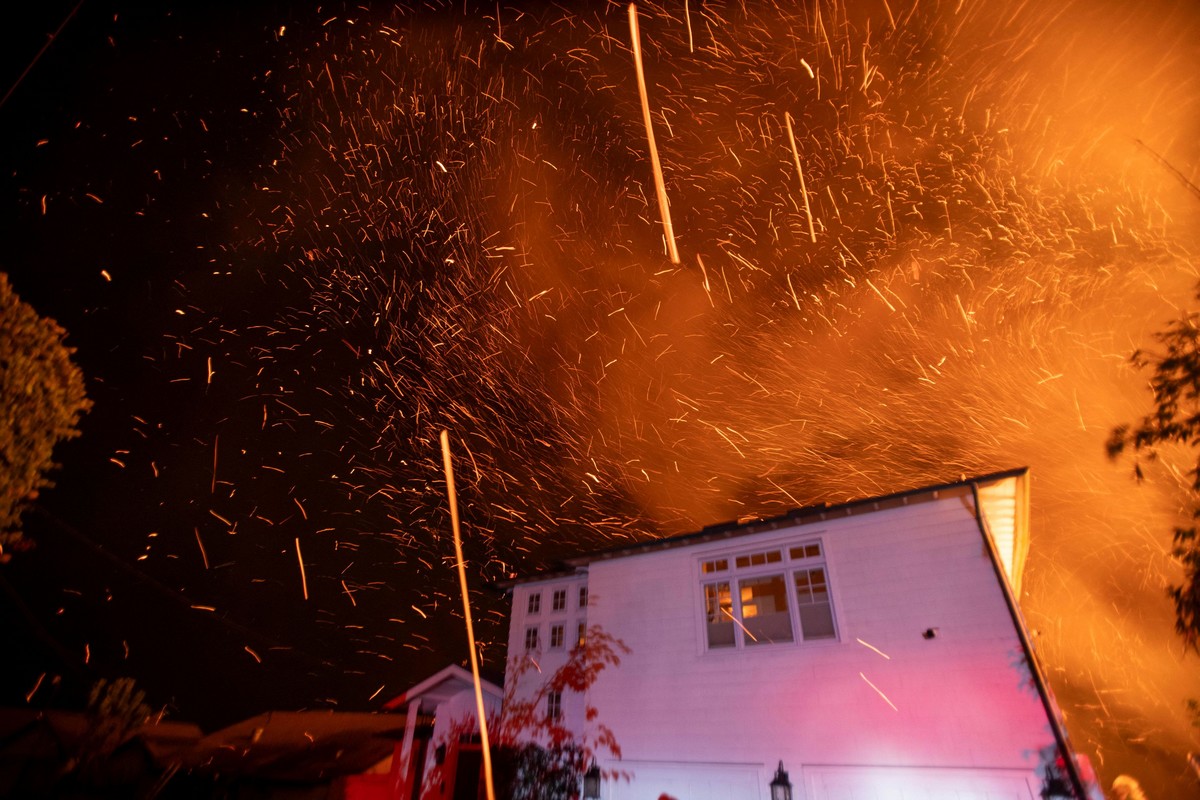 Fire in Los Angeles: Experts talk about revelatory images - The battle with the flames is uneven