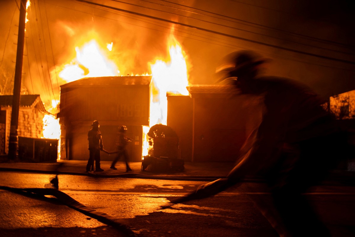 Fire in Los Angeles: Experts talk about revelatory images - The battle with the flames is uneven