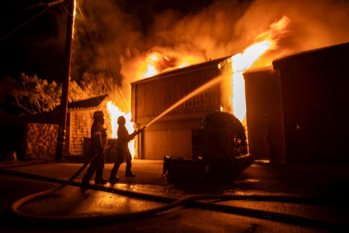 Fire in Los Angeles: Experts talk about revelatory images - The battle with the flames is uneven