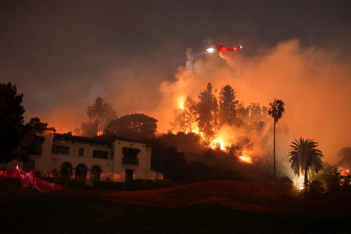 Fire in Los Angeles: Experts talk about revelatory images - The battle with the flames is uneven