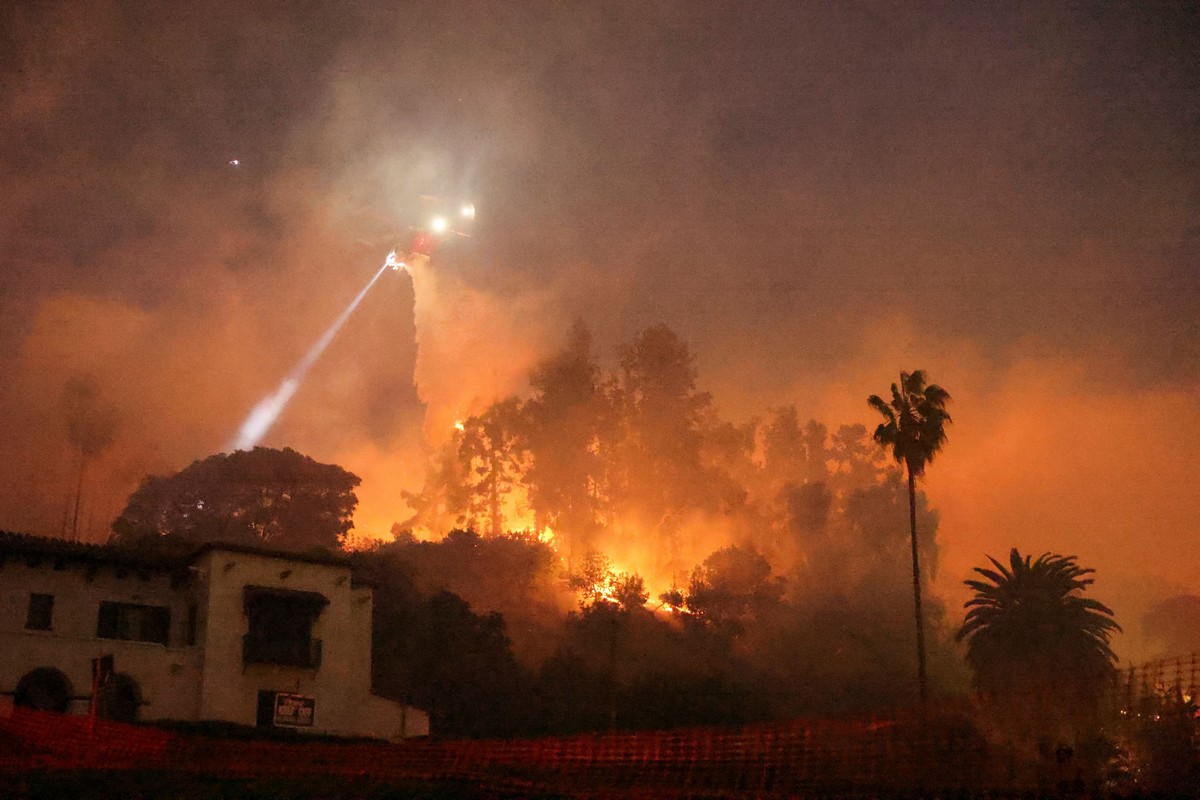 Fire in Los Angeles: Experts talk about revelatory images - The battle with the flames is uneven