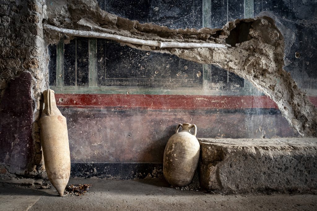 Italy: Excavations at Pompeii have brought to light a luxurious private bath complex