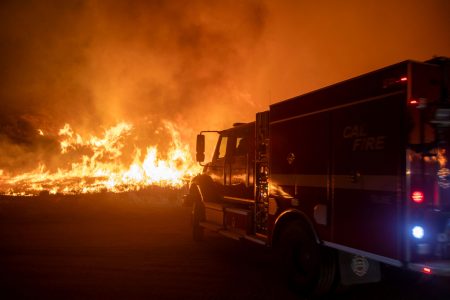 New large fire in California: North of Los Angeles - Areas are being evacuated