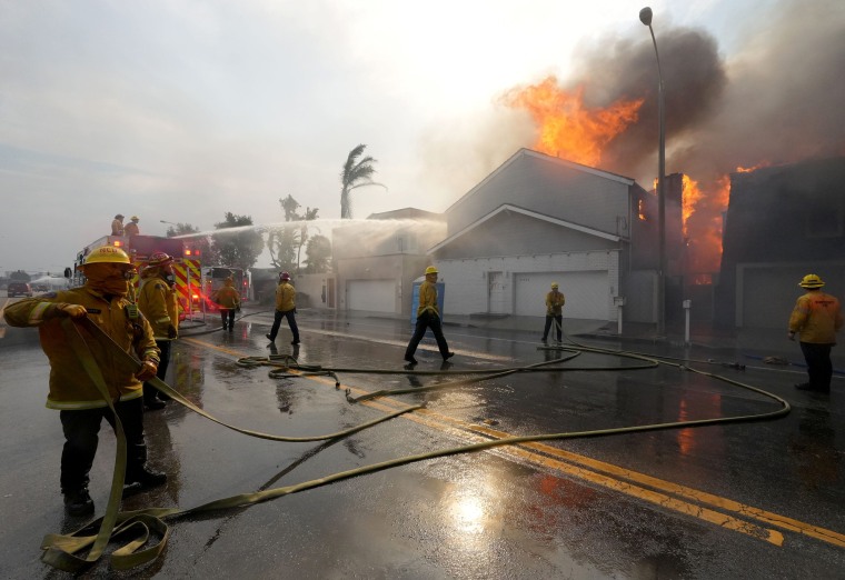 Pacific Coast Highway fire