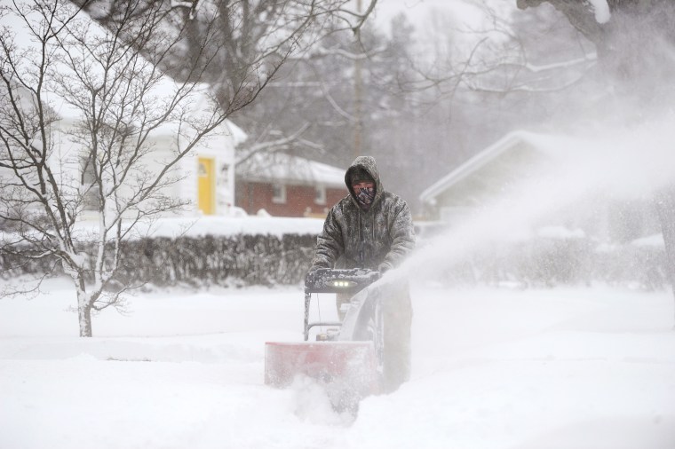 Lake Effect Snow Pummels Buffalo, New York area