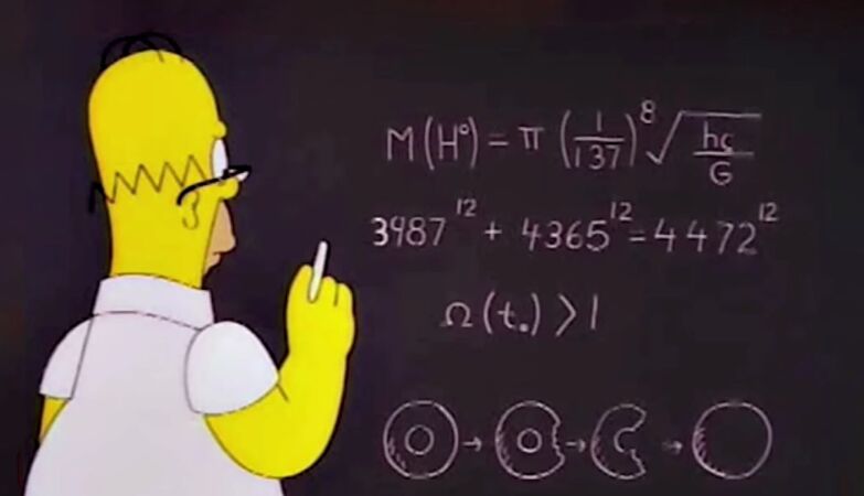 Homer Simpson was ruining one of the most intriguing theorems in mathematics