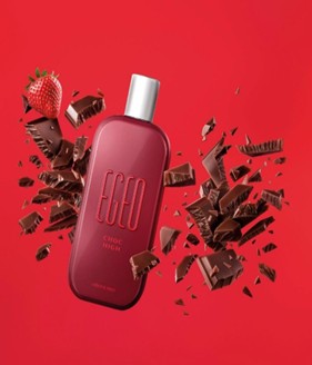 O Boticário presents EGEO Choc High, a new fragrance from the Choc line, which combines notes of chocolate with the sourness of strawberry