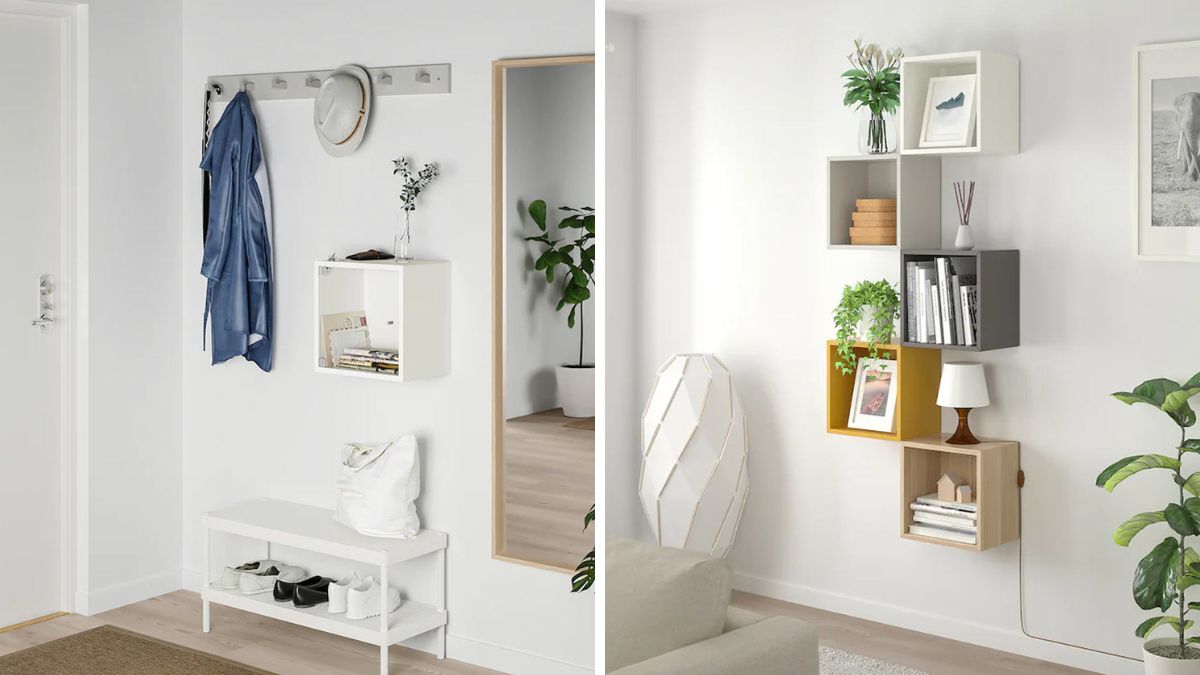 EKET Ikea cubes to furnish your home