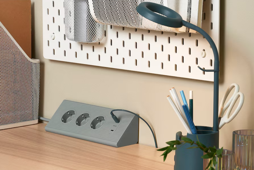 IKEA's new electrical extension promises to solve organization problems for 19.99 €