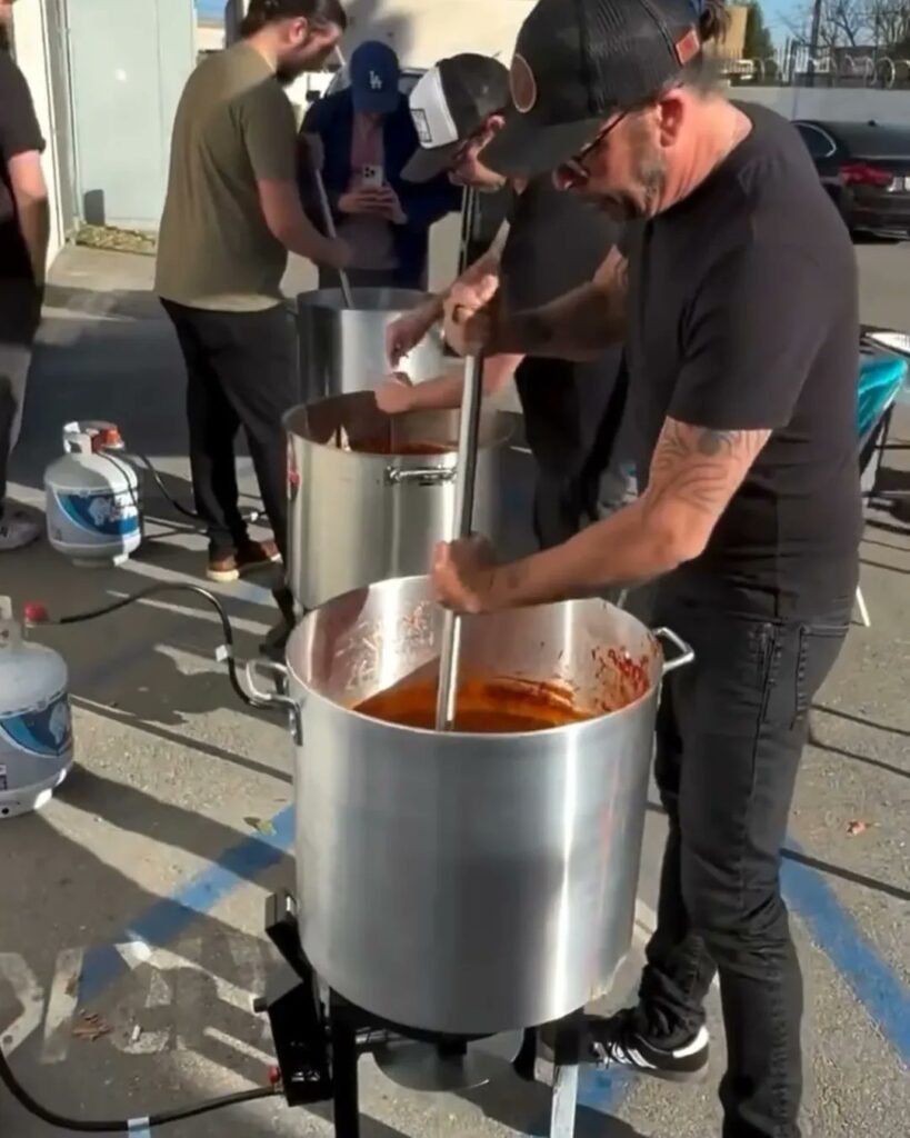 Dave Grohl spent his birthday cooking for Los Angeles fire victims