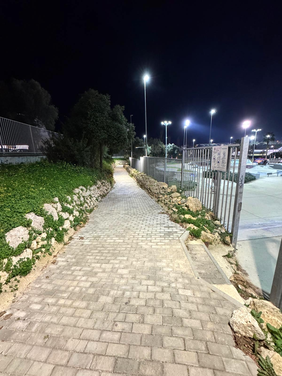 Albufeira Skate Park with renewed lighting for night sports and greater energy efficiency