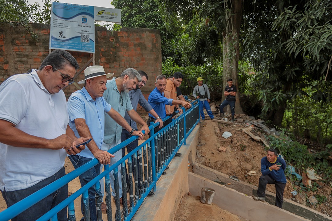 Walkway connecting the Ayrton Sena and Aeroporto Velho neighborhoods will be inaugurated in February, says mayor of Rio Branco