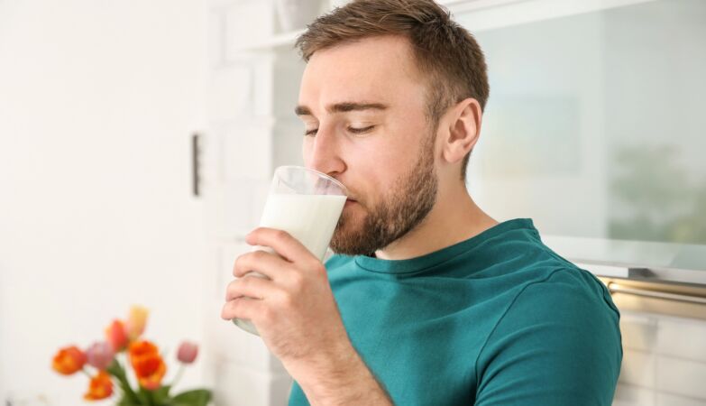 A glass of milk a day, this is the good it did for you