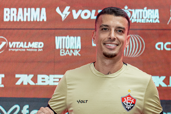 Bruno Xavier was officially presented by Vitória