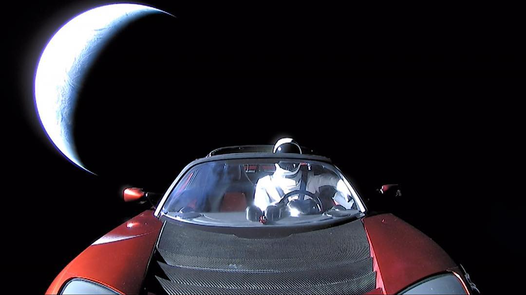 Astronomers thought they had discovered an asteroid near the earth. It was the musk roadster