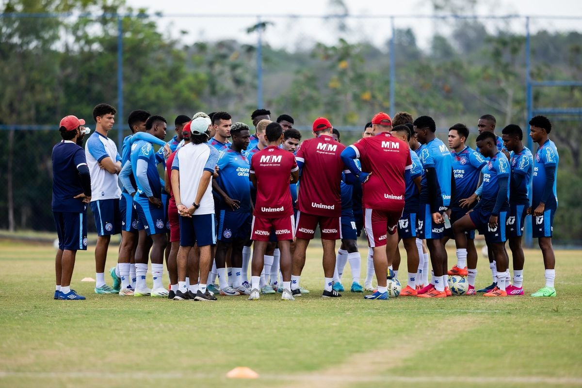 Bahia's under-20 squad is ready to face Atlético de Alagoinhas