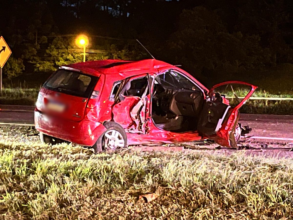 Woman dies in pileup with three vehicles on the East Contorno of Curitiba