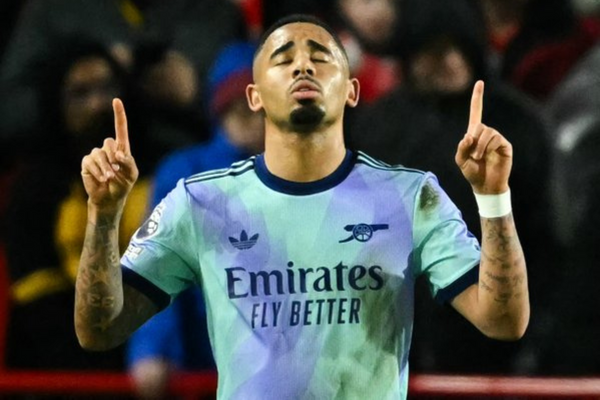 Gabriel Jesus left his mark in the clash against Brentford