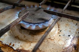 Spray this on the burners of your gas stove and the burnt residue will dissolve. Grandma's way that is second to none. How to clean the burners in the stove?