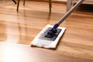 Mix with water until foam forms and wipe the floors. The panels will be sparkling clean without streaks and stains. Washing panels at home