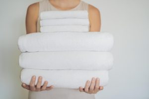 A Turkish cotton seller pointed out what to add to washing towels. Just 3 tablespoons will make your towels as soft as lambs. No baking soda or vinegar. Washing towels