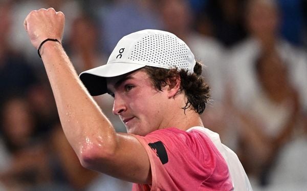 João Fonseca beat Russian Andrey Rublev at the Australian Open