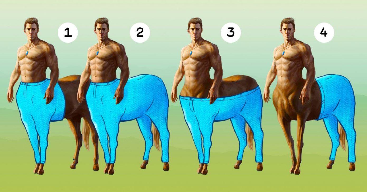 Psychological test centaur and the secrets of your subconscious