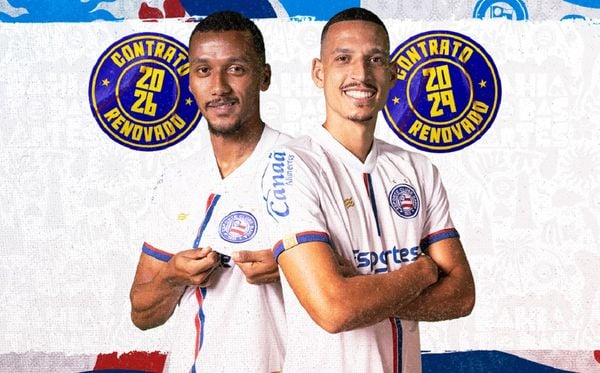 Rezende and Gabriel Xavier renewed their contract with Bahia