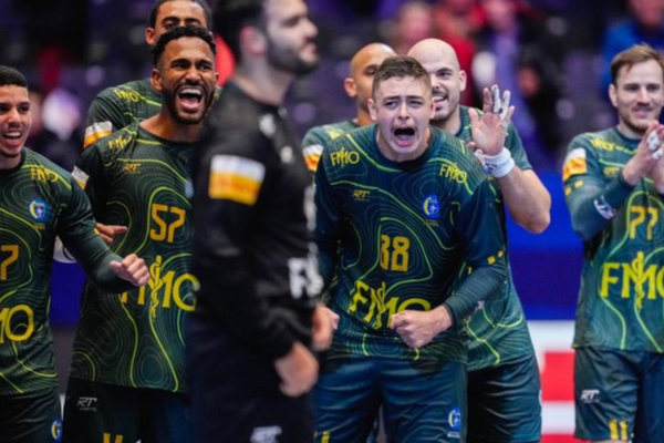 Brazilian team defeated Sweden at the Handball World Cup 