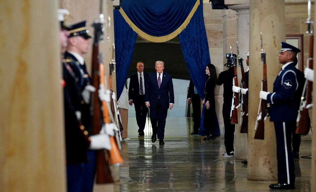 Inauguration of Trump: The clicks that "captured" the atmosphere of the ceremony