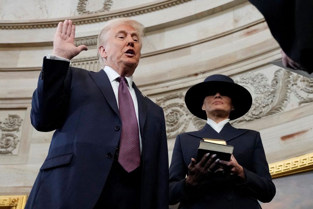 Inauguration of Trump: The clicks that "captured" the atmosphere of the ceremony