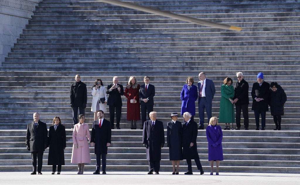 Inauguration of Trump: The clicks that "captured" the atmosphere of the ceremony