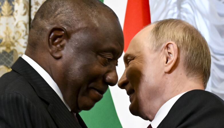 How does Putin influence Africa's public opinion so much?