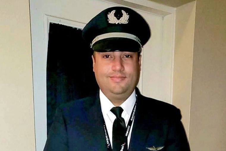 Pilot Jonathan Campos.