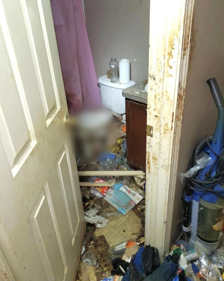 Three teenage children were found living alone in "absolute squalor" in a Pontiac, Michigan, rental home after their mother abandoned them years ago, authorities said.