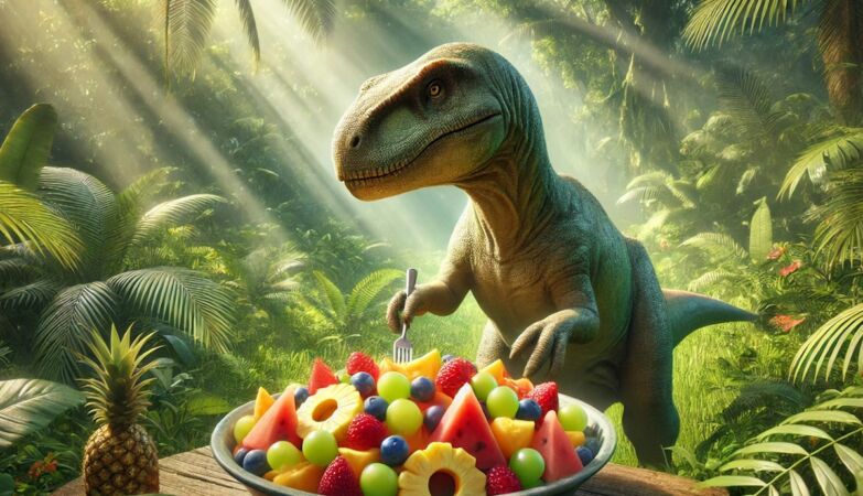 We owe our fruit salads at the end of dinosaurs