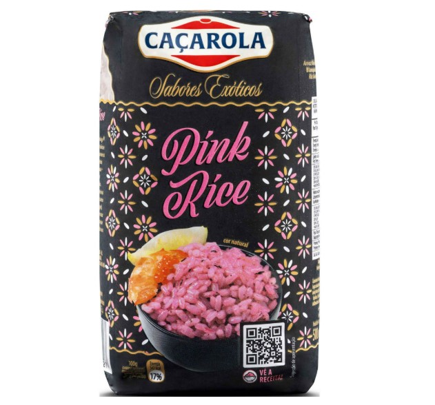 It's increasingly popular 'out there' and is already selling in Portugal: learn more about pink rice