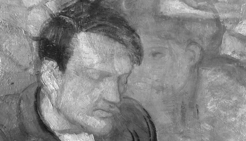 There is a mysterious face as a woman hidden in a painting of Picasso