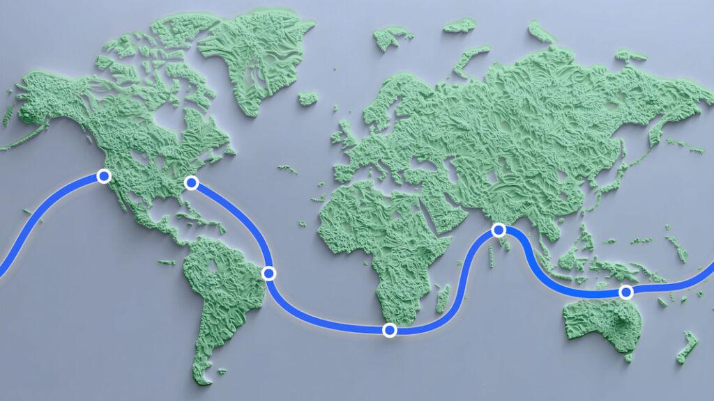 Goal will build the longest submarine cable in the world: will connect the 5 continents