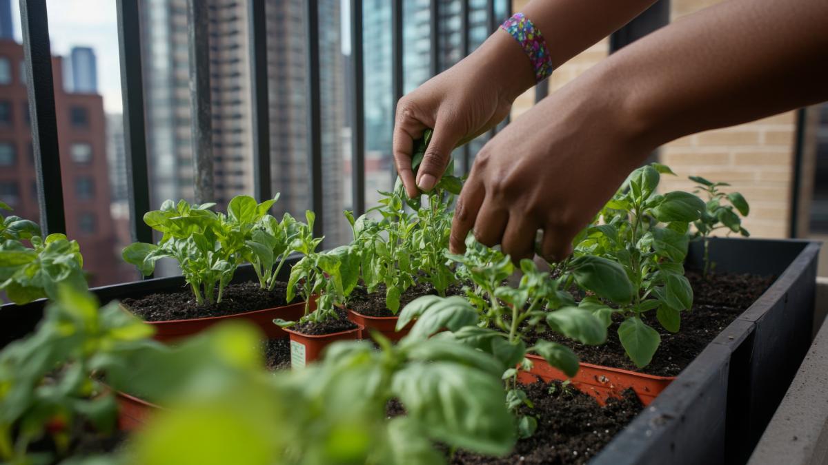 DIY aromatic herbs