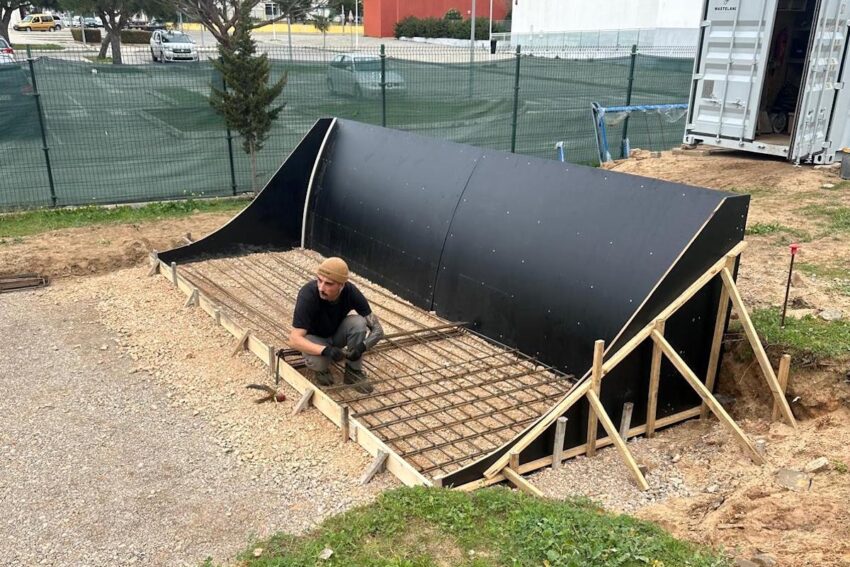 Vila Real de Santo António Skate Park advances at a good pace and promises to streamline urban sports