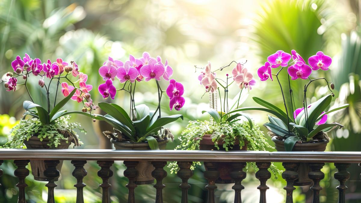 Outdoor orchids