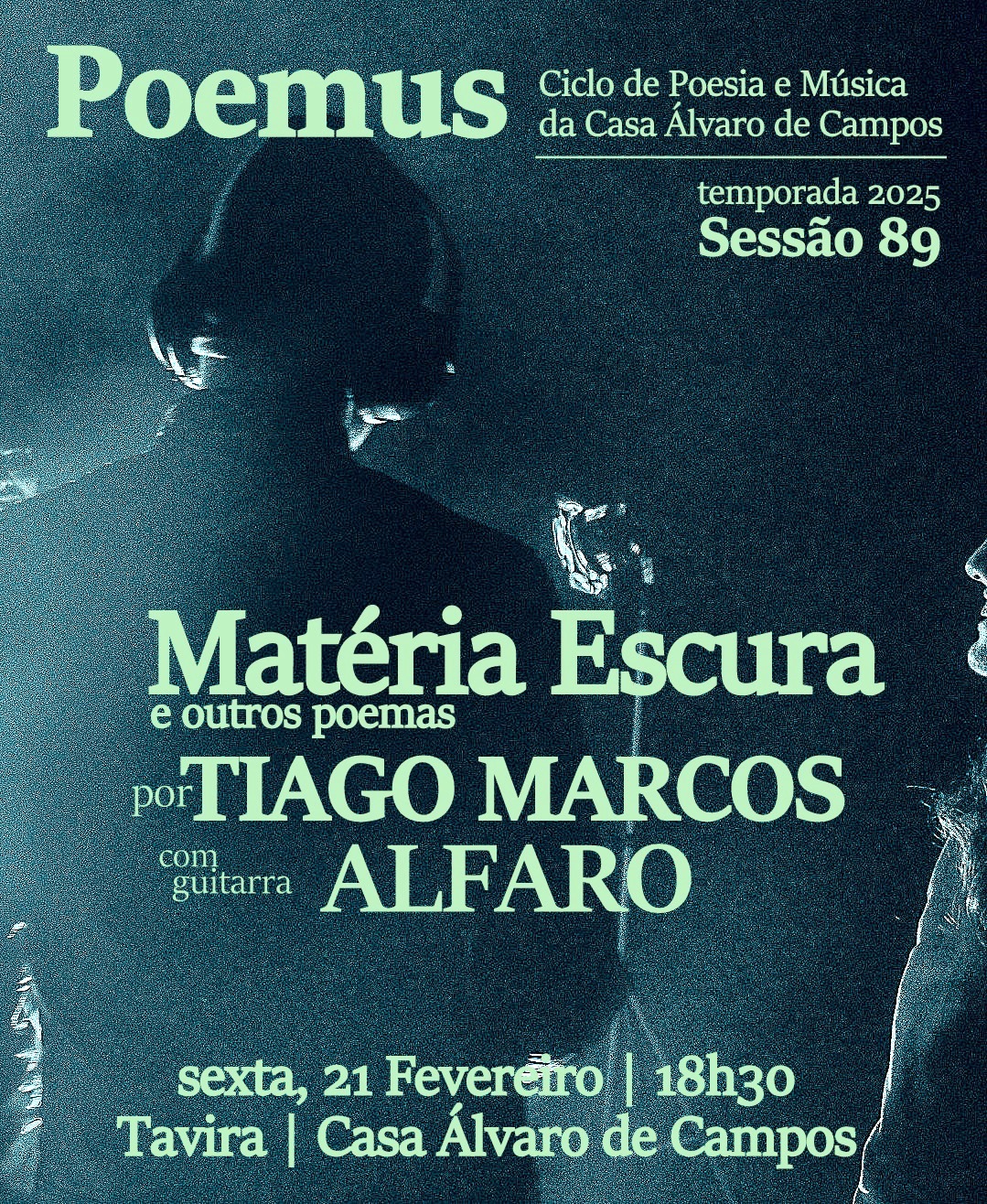 Poetry and music unite at Casa Álvaro de Campos with Tiago Marcos and Alfaro