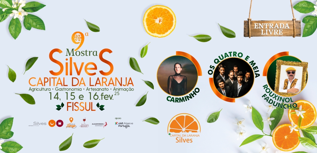 Silves celebrates the 9th orange capital show with music, gastronomy and debates on citrus