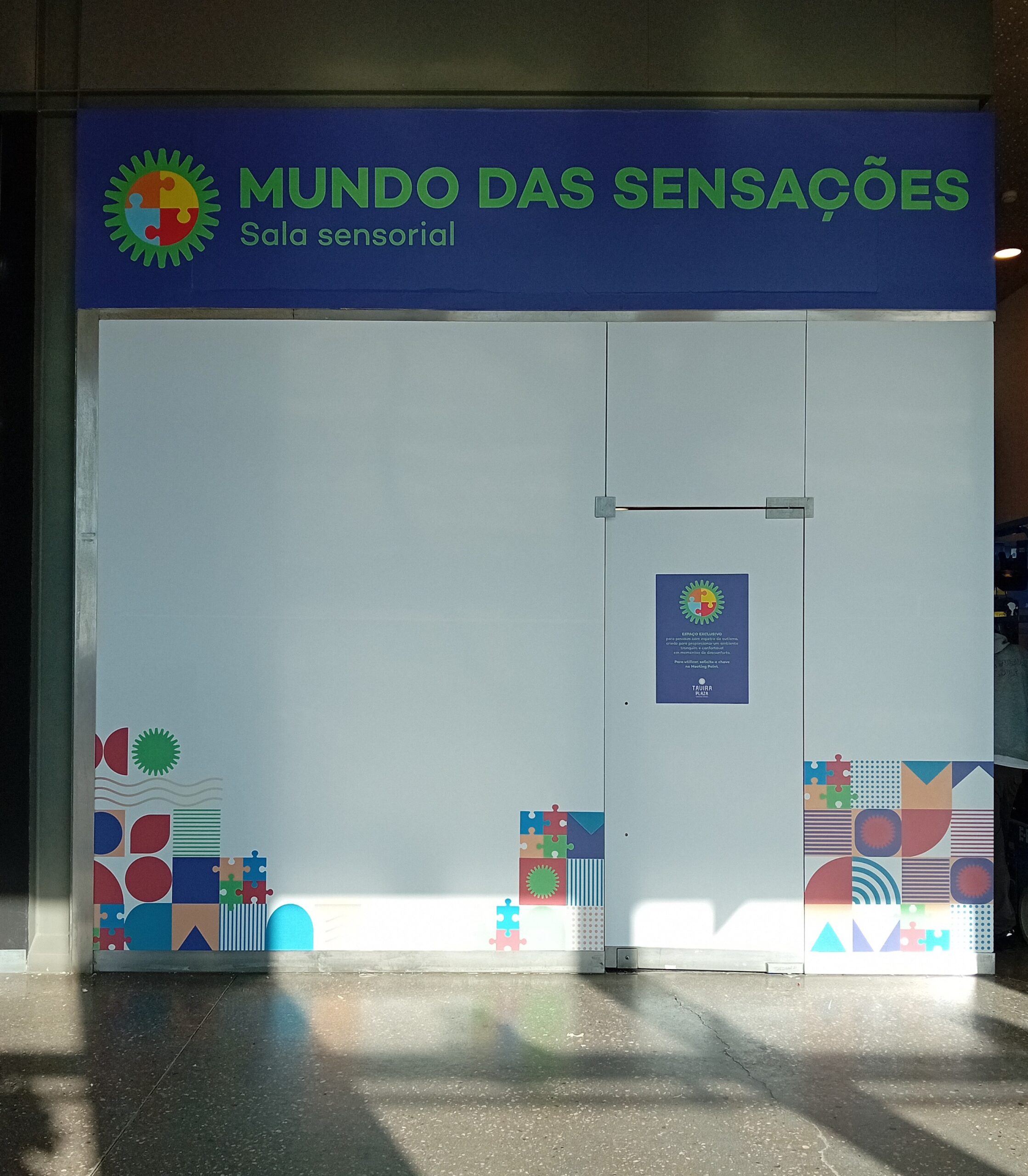 Tavira Plaza inaugurates sensory room for people with autism and promotes awareness event