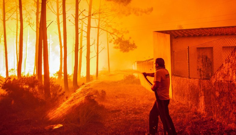 We are “cooking the planet” and there can be a “ice age” over fire