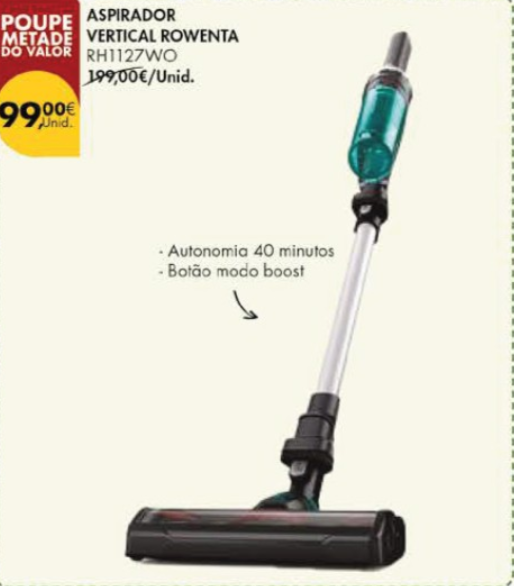 This vacuum cleaner with filtration technology and 'boost' mode is now 50% off in Pingo Doce stores