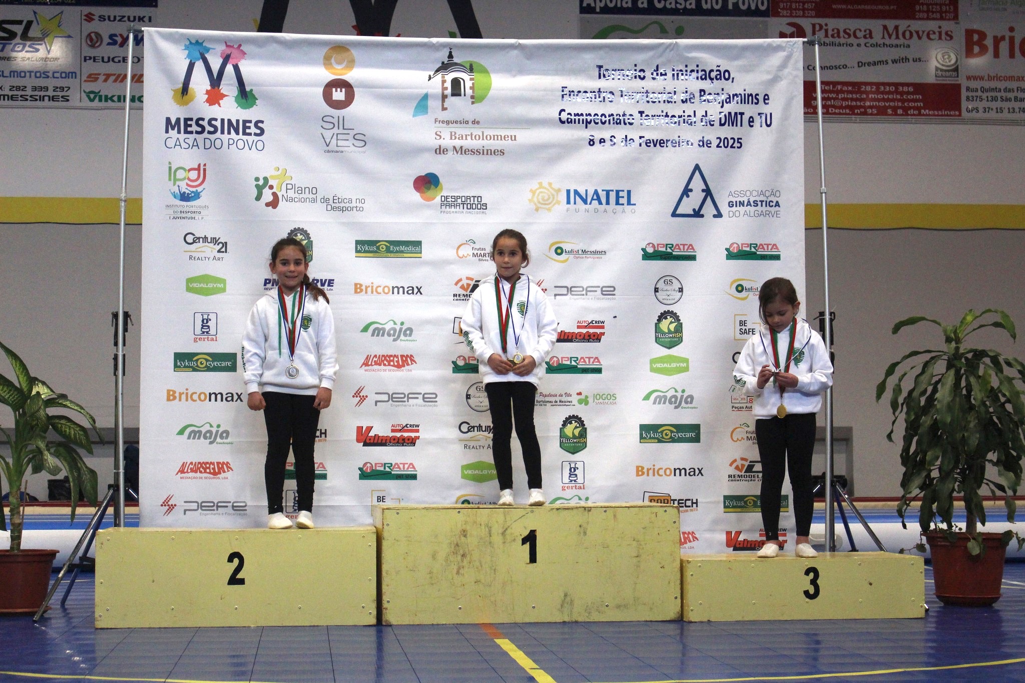 Gymnasts of the Sportinguista nucleus of Olhão win 39 medals and 2 trophies