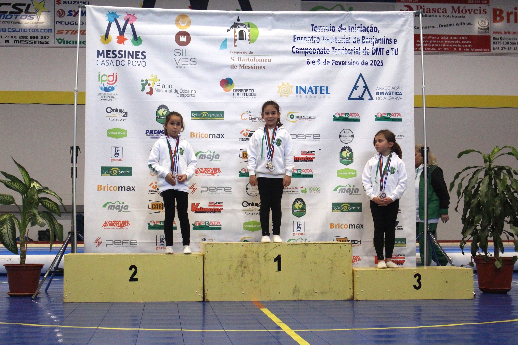 Gymnasts of the Sportinguista nucleus of Olhão win 39 medals and 2 trophies