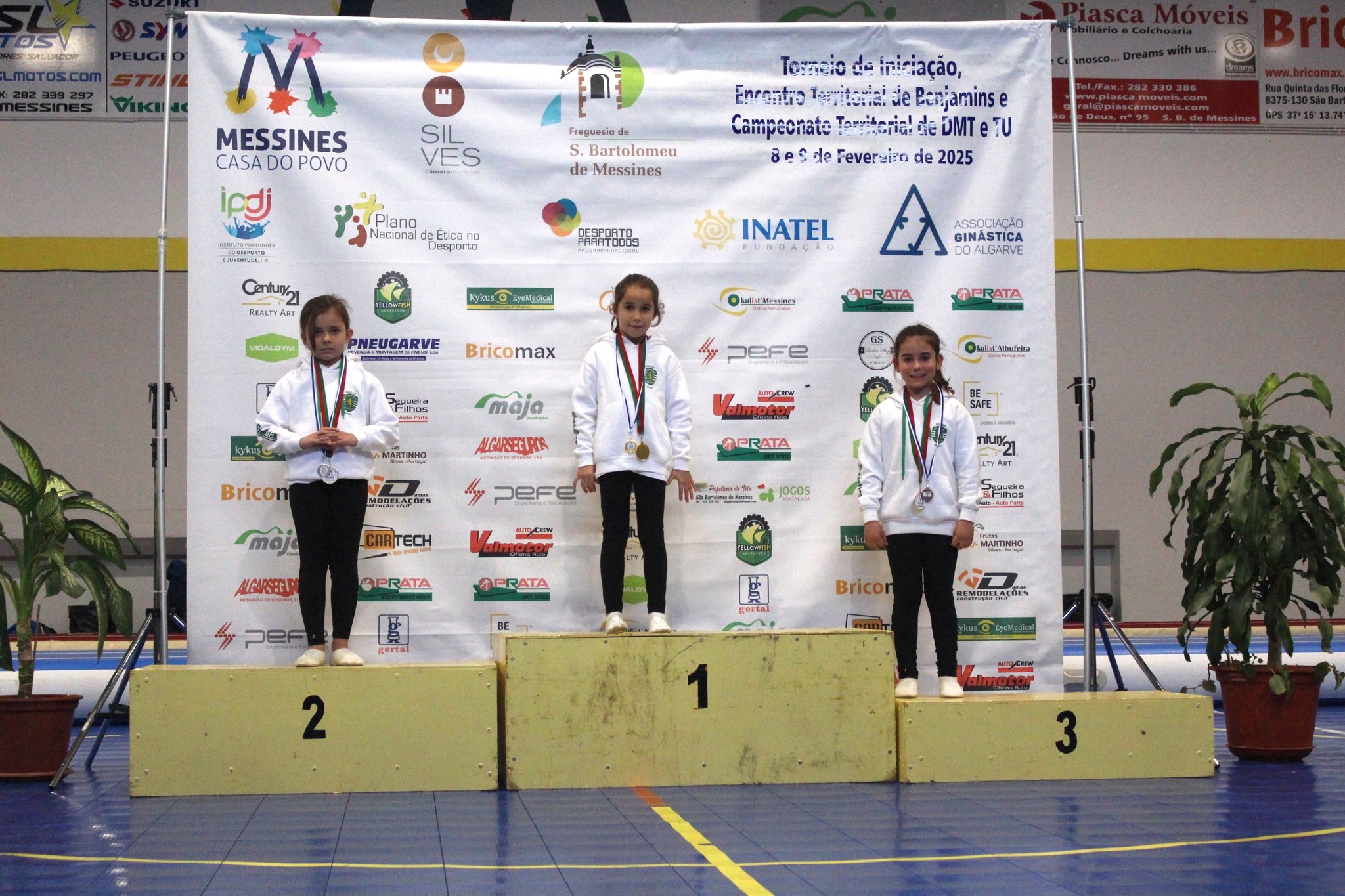 Gymnasts of the Sportinguista nucleus of Olhão win 39 medals and 2 trophies